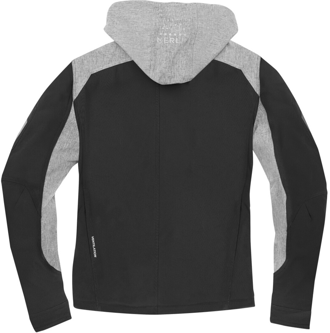 Merlin Dune Giacca Softshell nero/grigio L Figura 3