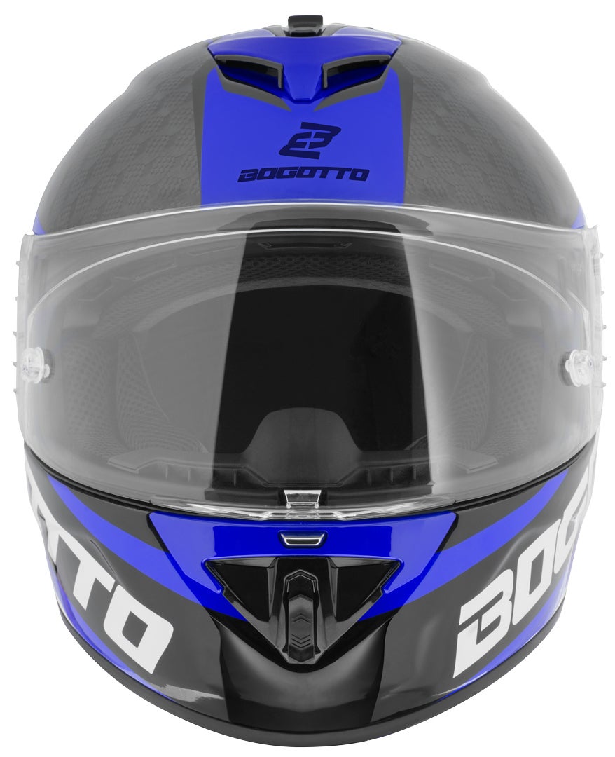Bogotto FF104 SPN Helm blau/schwarz M Abbildung 8