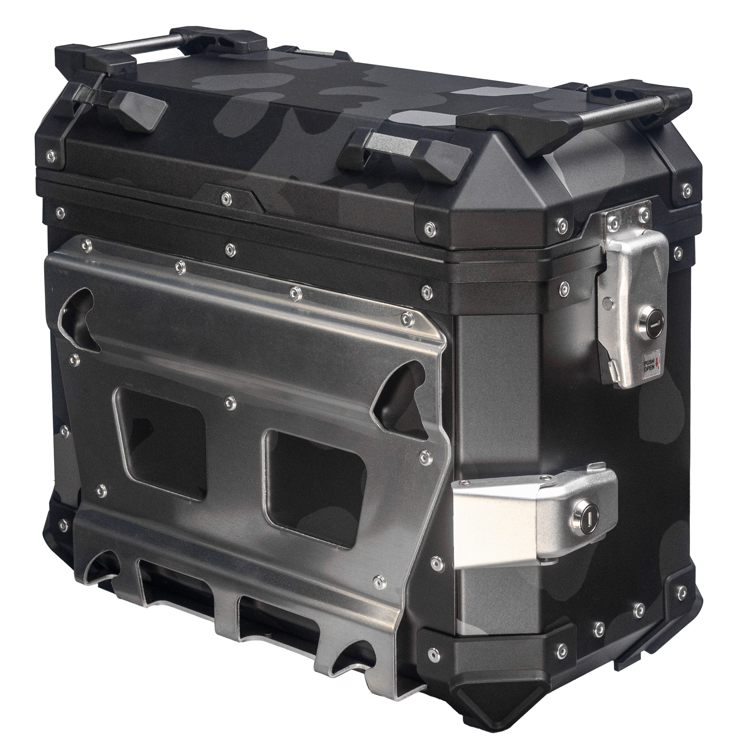 FC-Moto Terreno EVO Camo 28 L Alu Cutia laterală Camuflaj negru Dreapta Figura 5