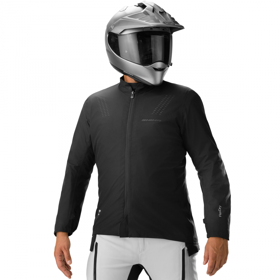 SHIMA Dune 2.0 Motorcycle Textile Jacket grey L Figure 9