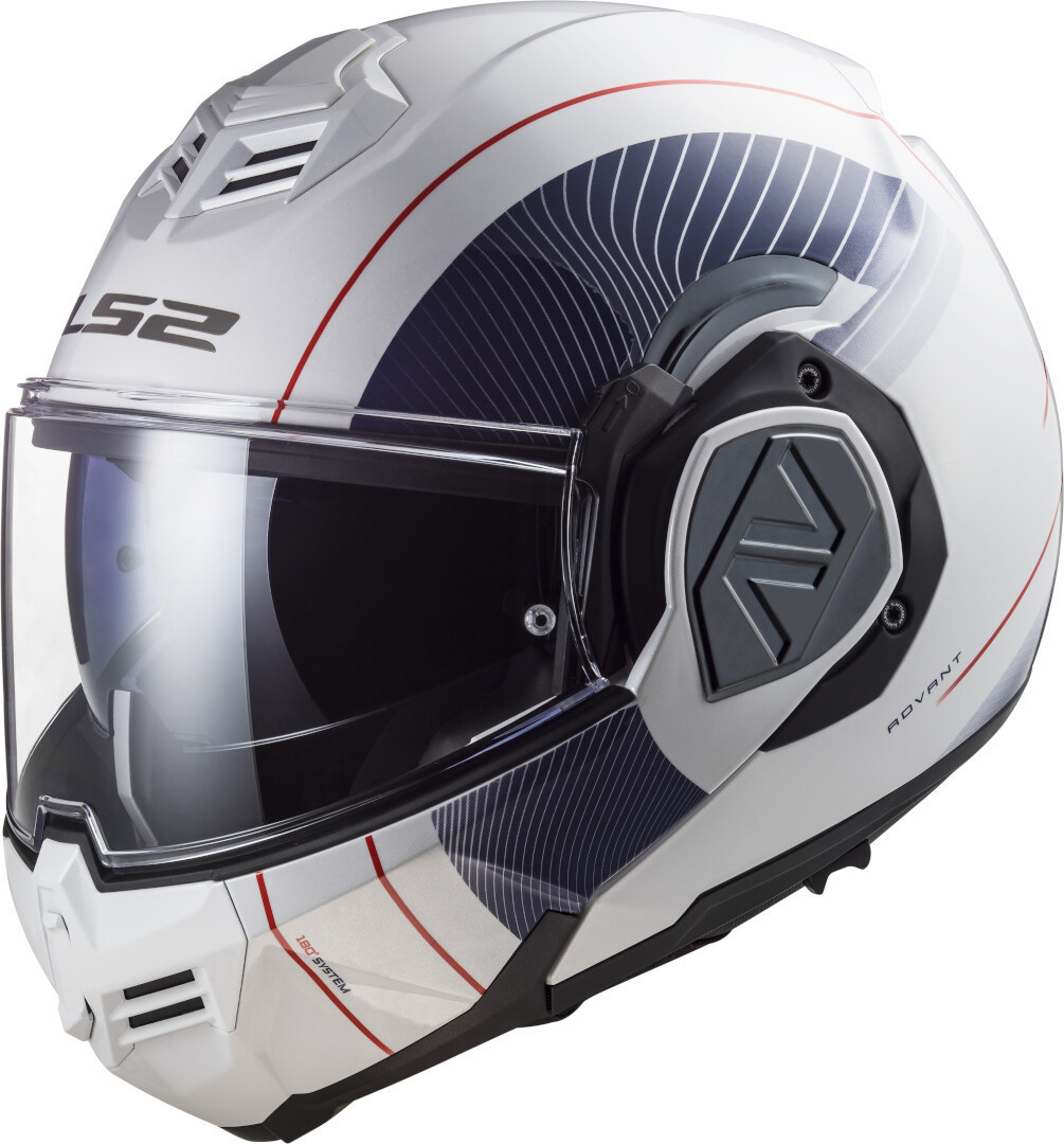 LS2 FF906 Advant Cooper Capacete branco/azul M (57/58) Figura 1