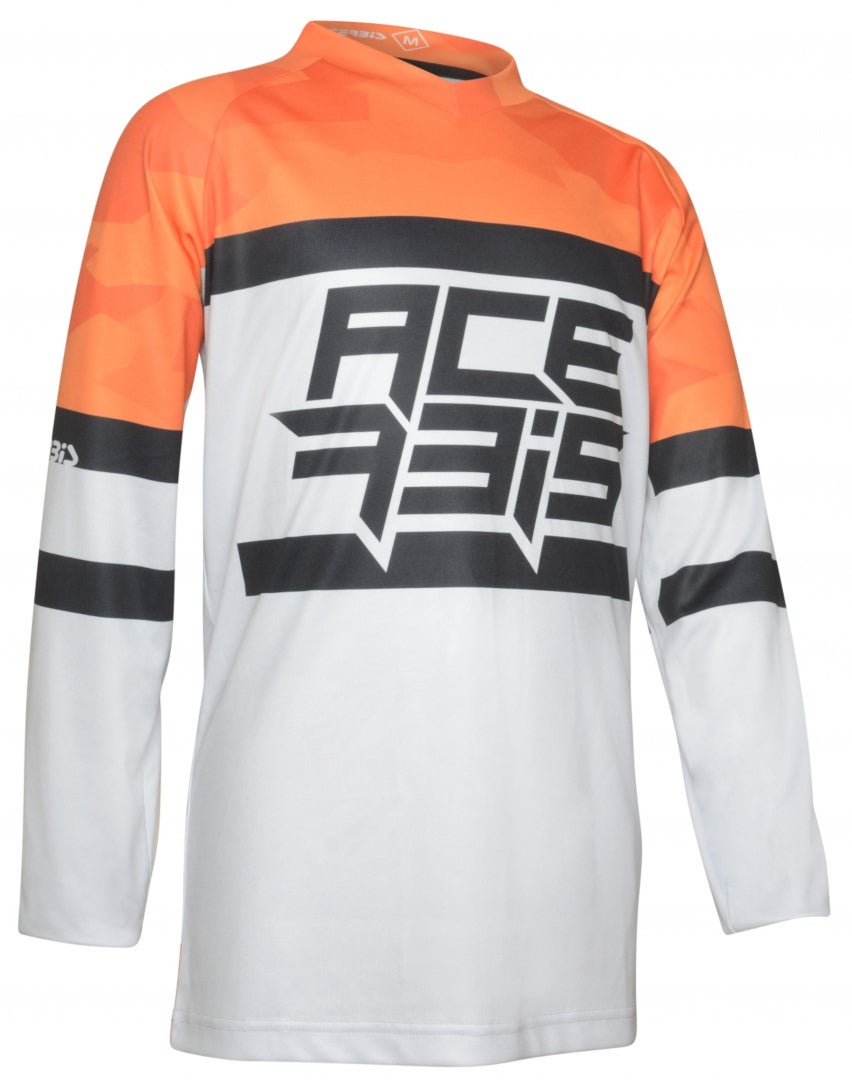 Acerbis Skyhigh Børn motocross Jersey orange/grå S Figur 1
