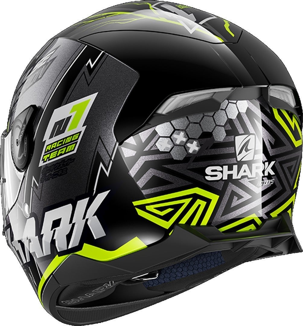 Shark Skwal 2.2 Noxxys Casco nero/verde L (59/60) Figura 3