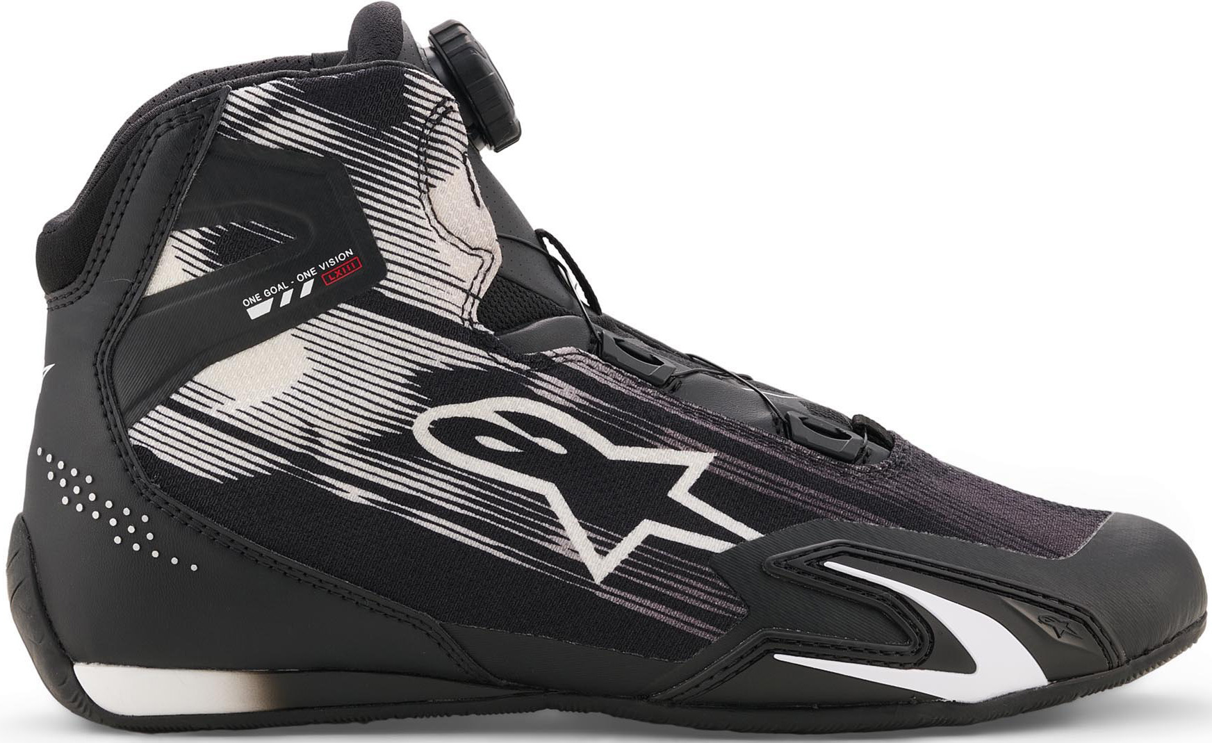 Alpinestars Celer Superair Motorcykelsko Sort/hvid 8 Figur 4