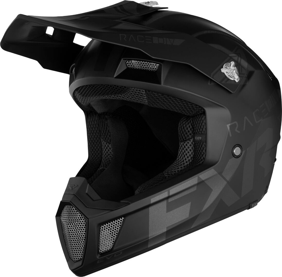 FXR Clutch Evo 2023 Snescooterhjelm Sort L (59/60) Figur 1