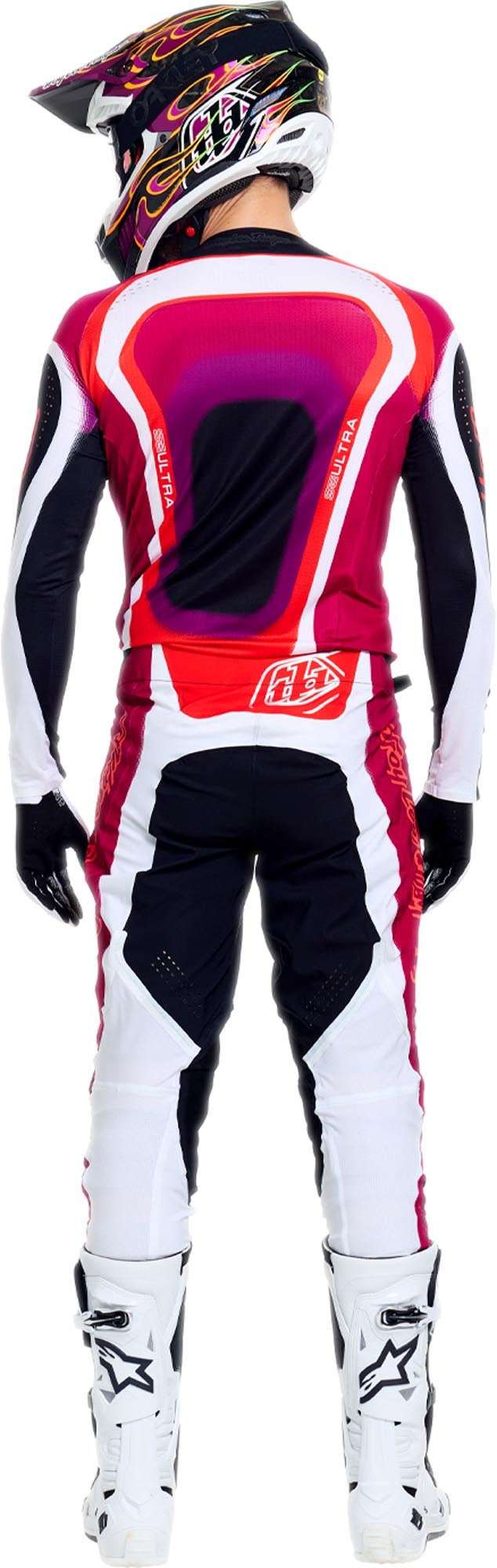 Troy Lee Designs SE Ultra Vision Motocross Jersey schwarz/lila M Abbildung 5