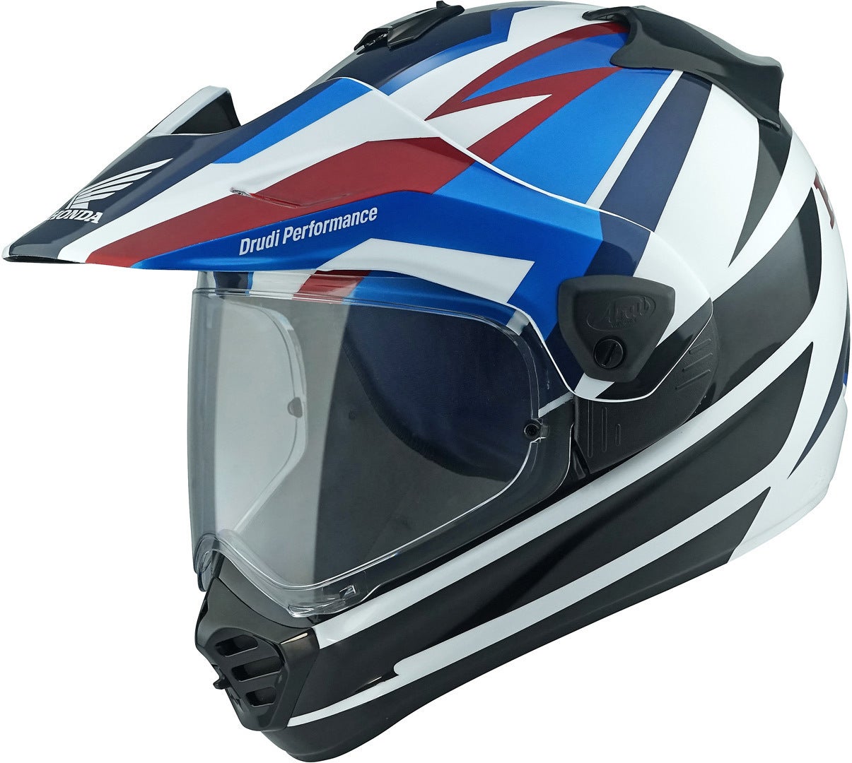 Arai Tour-X5 Africa Twin Motocross Helm blau/schwarz/weiß L (59) Abbildung 1