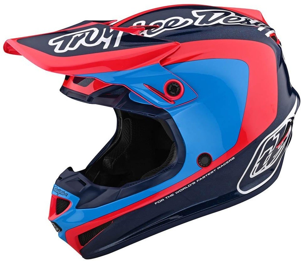 Troy Lee Designs SE4 One & Done Corsa Casco da motocross giovanile Y/M (50/51) Figura 1