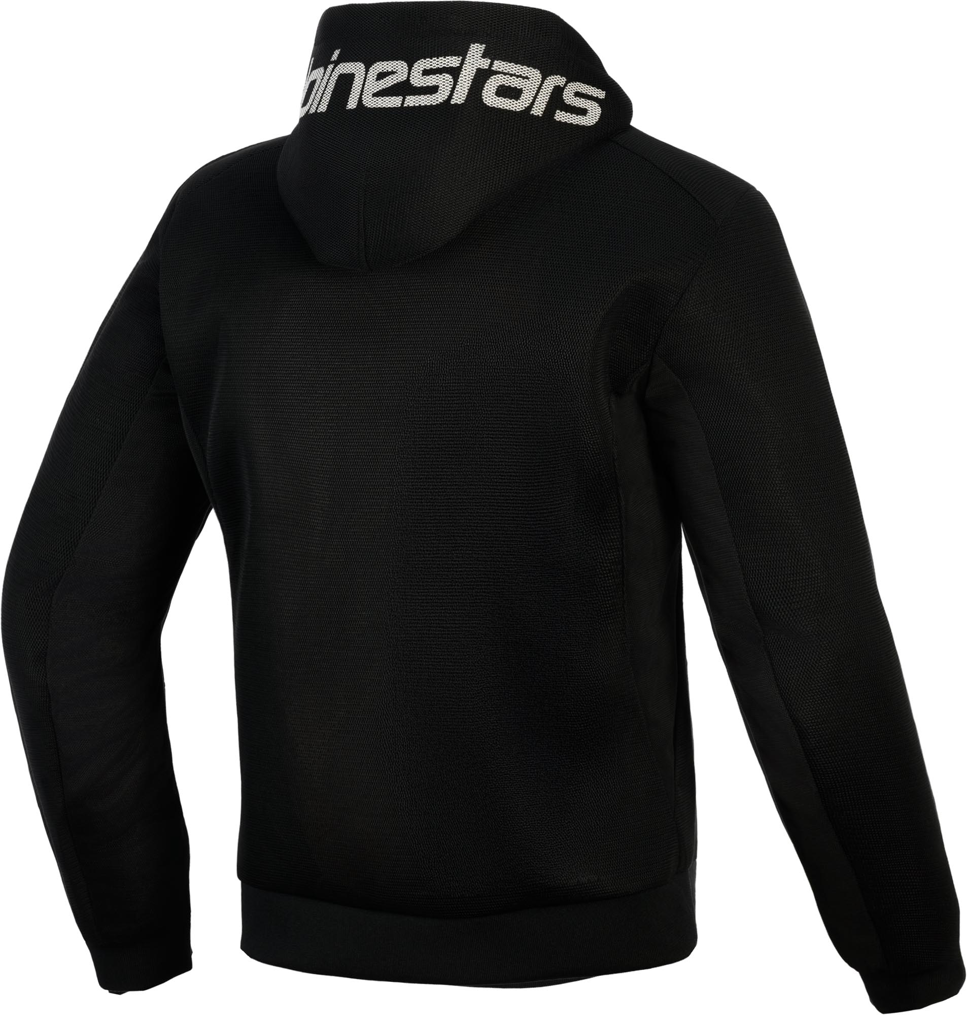 Side view of Alpinestars Chrome Superairflow Motorcycle Zip Hoodie