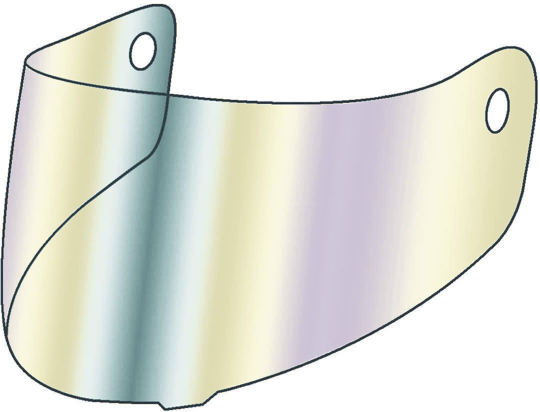 Suomy S1-XR GP / S2 / Speedstar 2 Visor Iridium Chromium Figure 1
