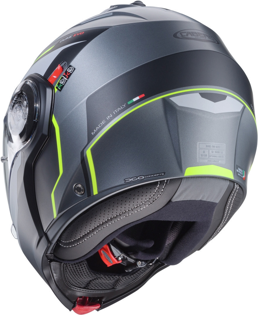Caberg Duke Evo Move Casco grigio/giallo XL (61/62) Figura 2