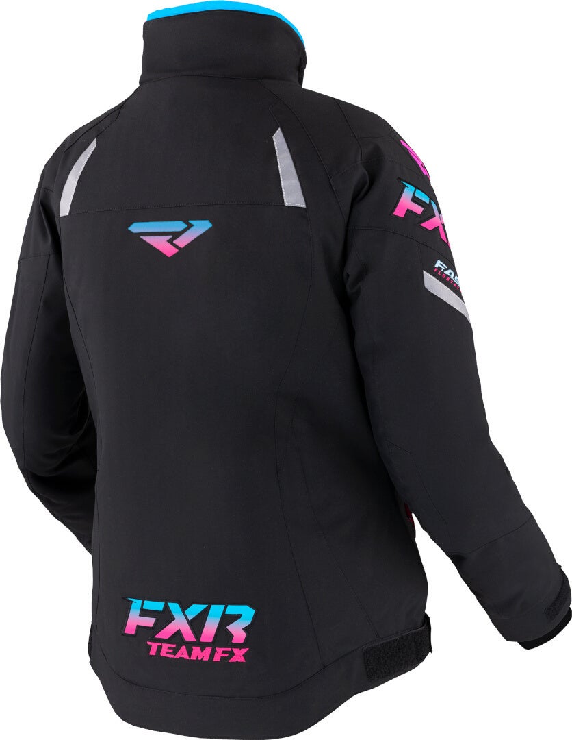 FXR Team FX Jaqueta Snowmobile Ladies preto/azul 4 Figura 2