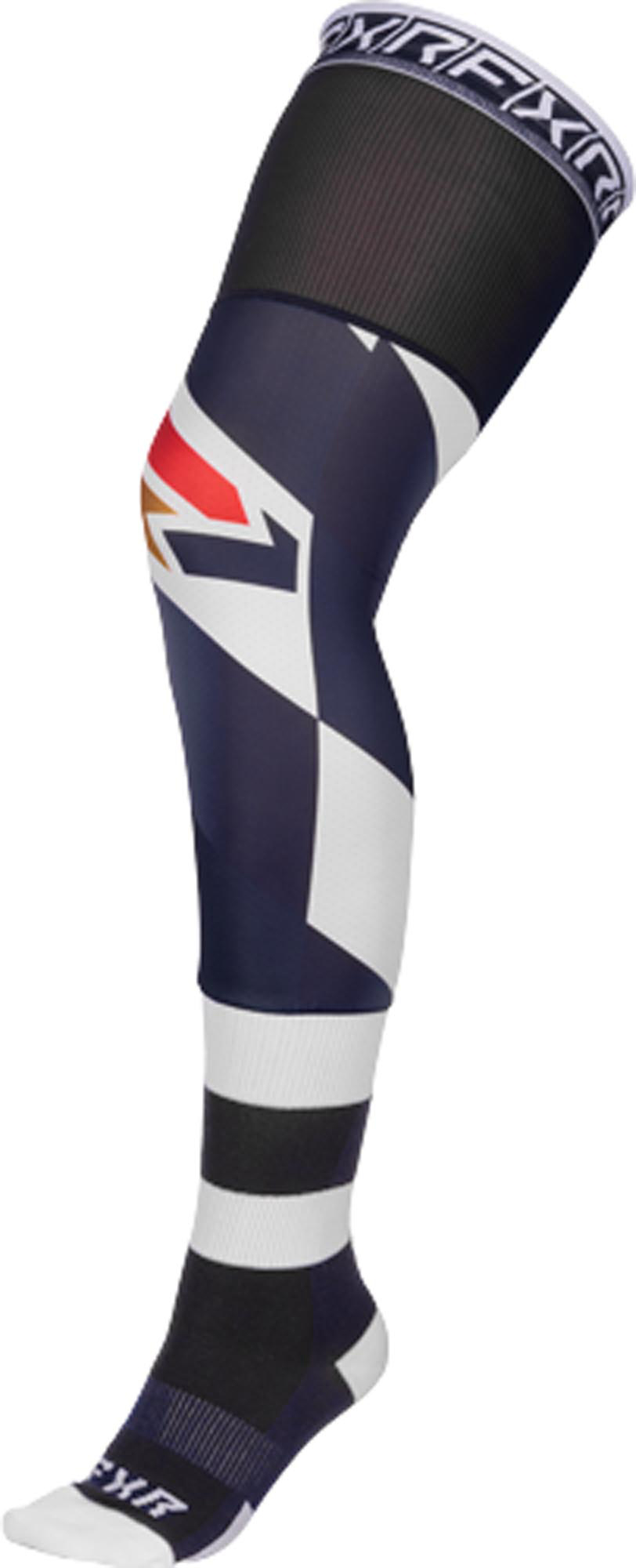 FXR Riding Motocross Strumpor blå/vit/svart S/M Figur 1