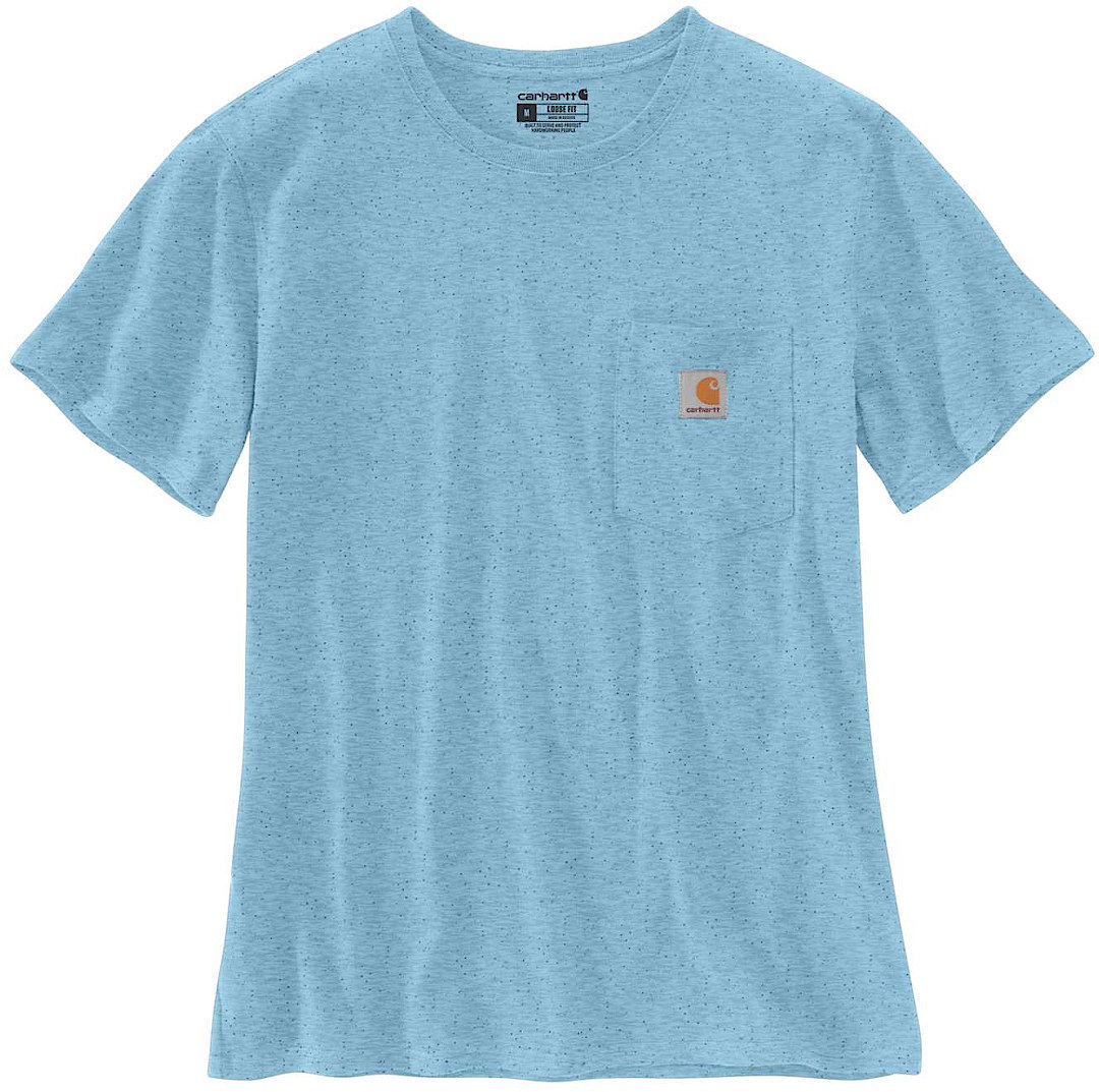 Carhartt Workwear Pocket Tricou de damă turcoaz XS Figura 1
