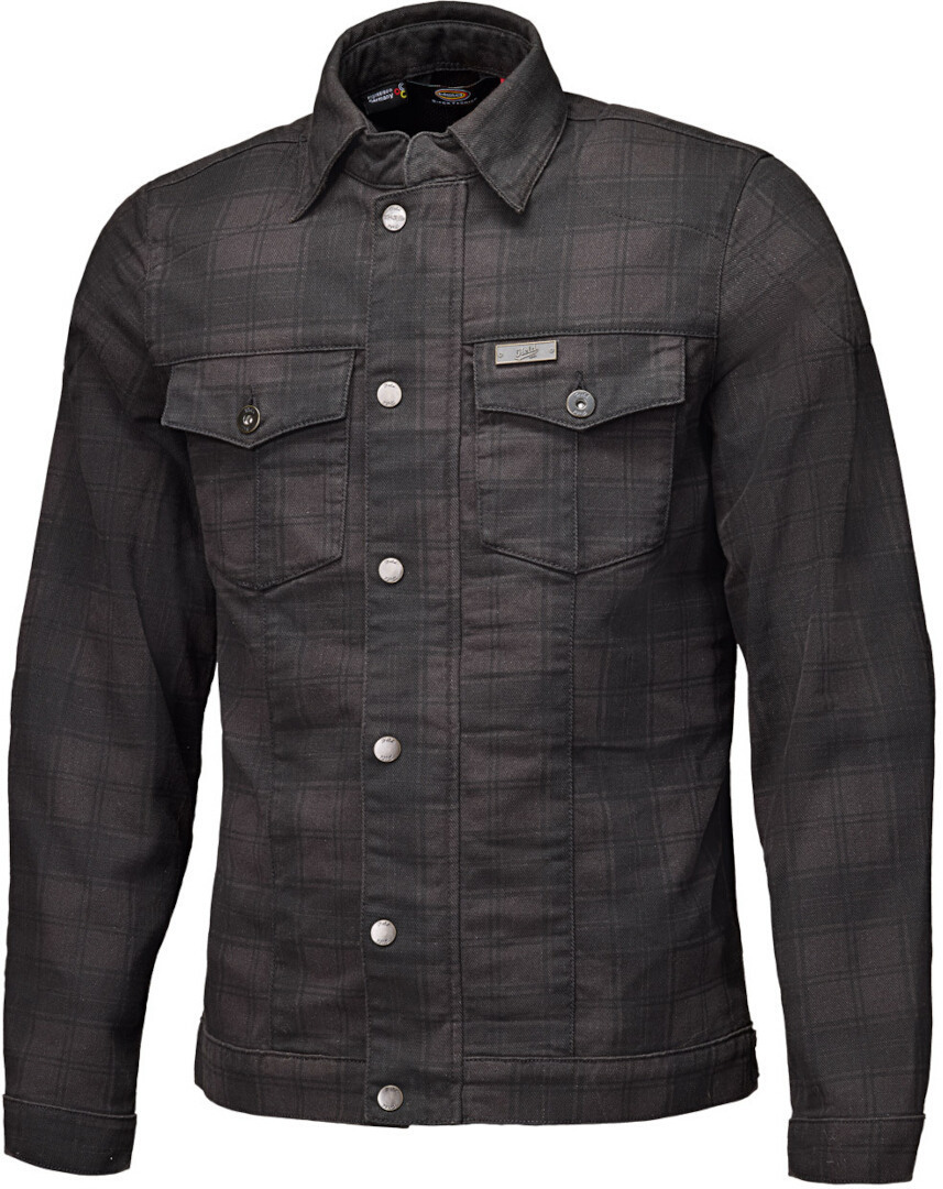 Held Woodland Camicia da moto nero/grigio M Figura 1