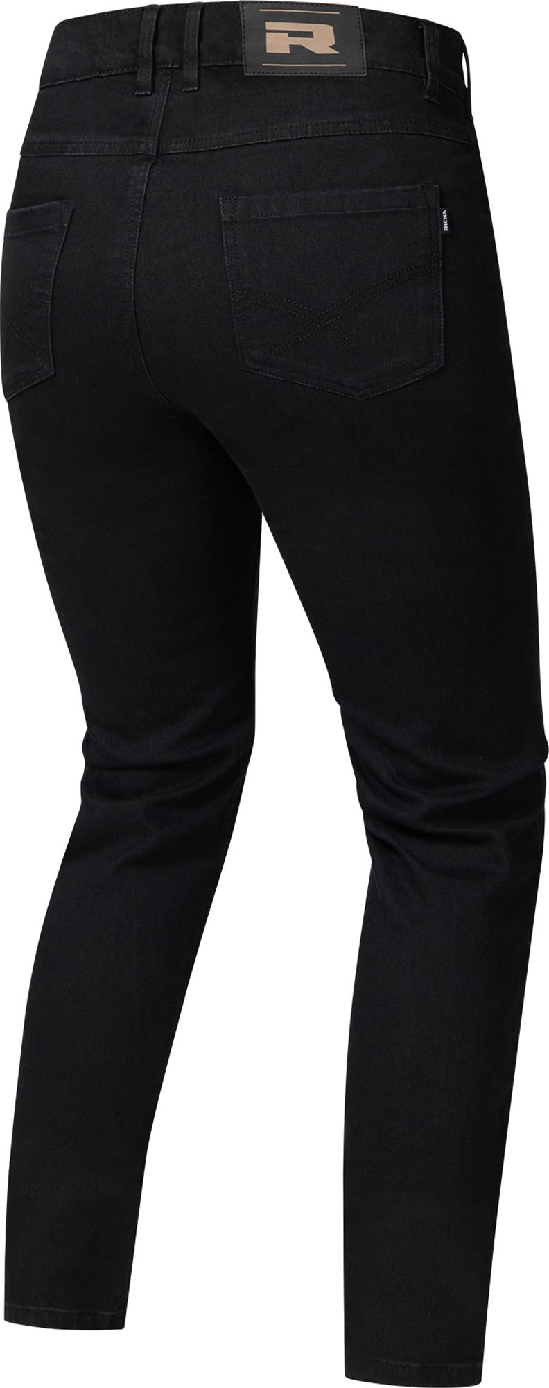 Richa Epic 2 Damer motorcykeljeans Sort 30 Figur 2