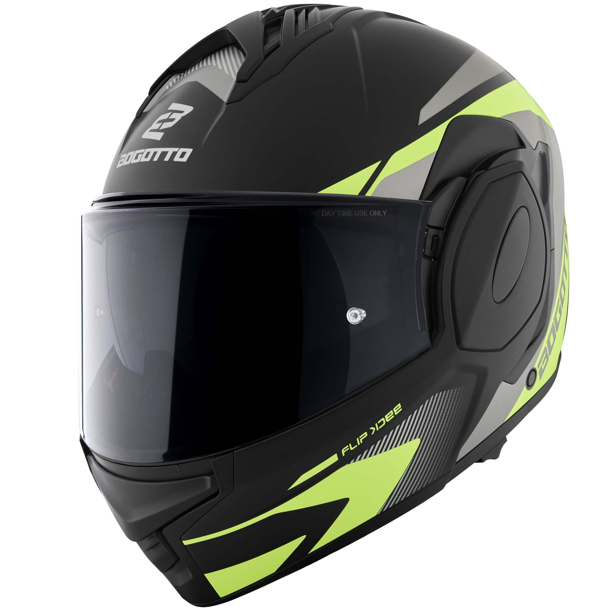 Bogotto FS-X600 Atyr Cască Negru mat/gri/galben L Figura 3