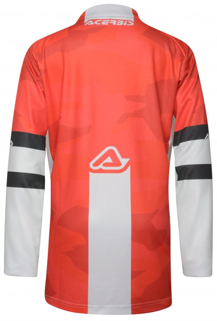 Acerbis Skyhigh Kinder Motocross Jersey rot/grau XL Abbildung 2