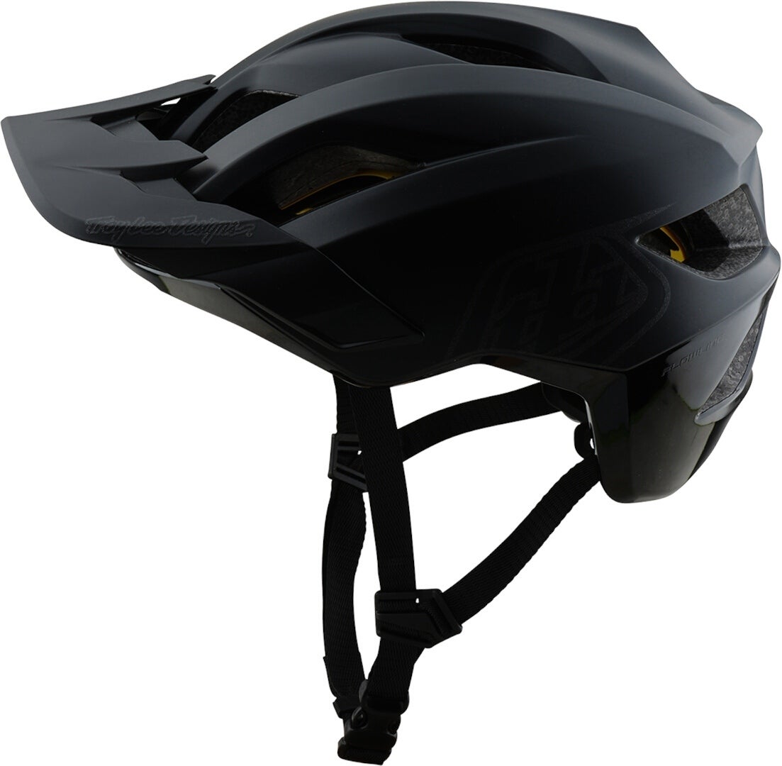 Troy Lee Designs Mips Flowline Point Kinderen Fietshelm Grey Matt 48-53 cm Figuur 2