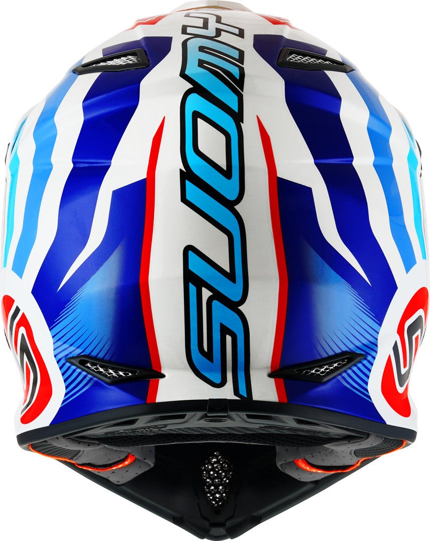 Suomy MX Speed Pro Forward Motocross Helm weiß/blau M (57/58) Abbildung 4