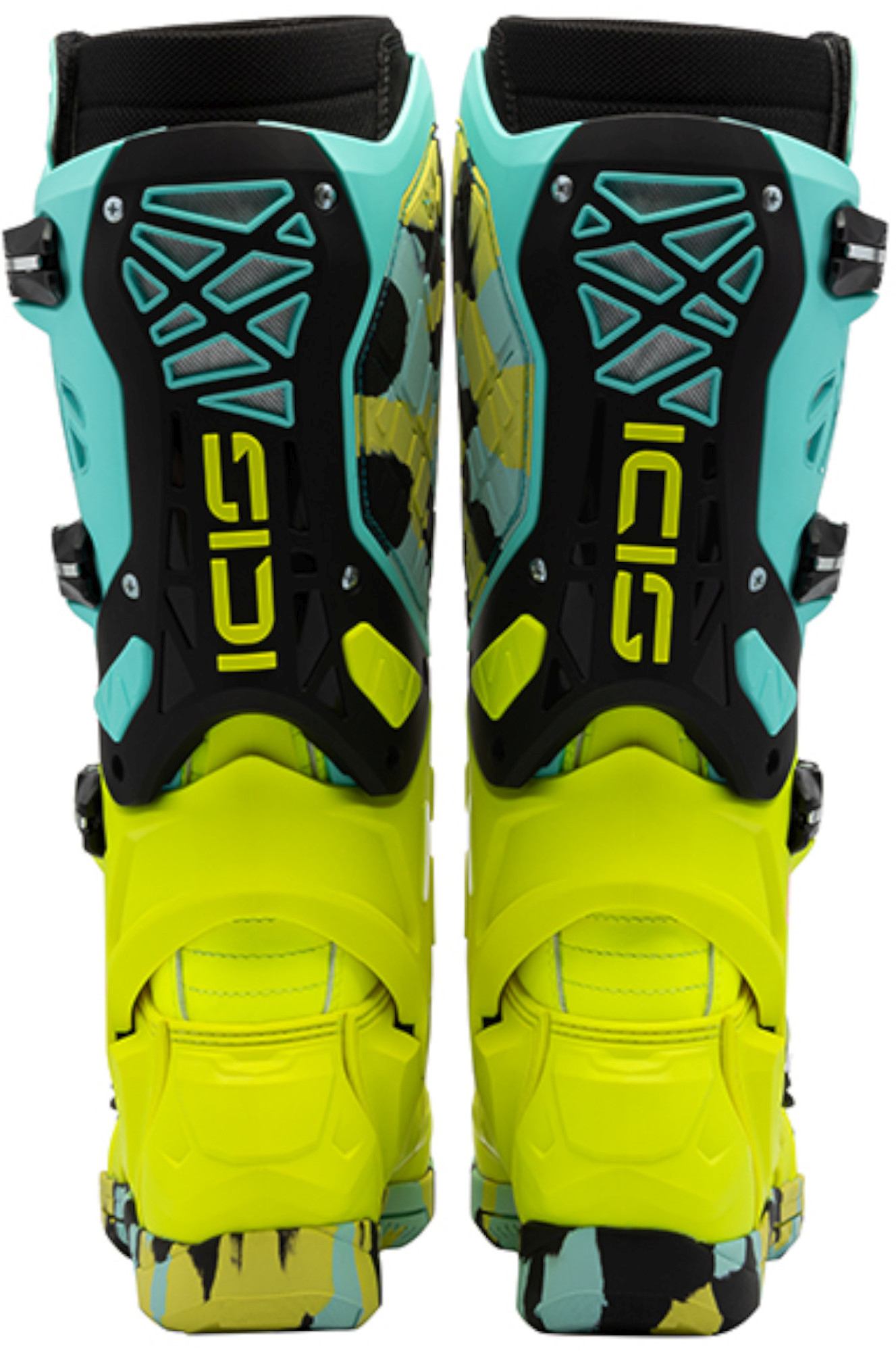 Sidi Crossair-X Botas de motocross Amarillo menta/neón 40 Figura 5