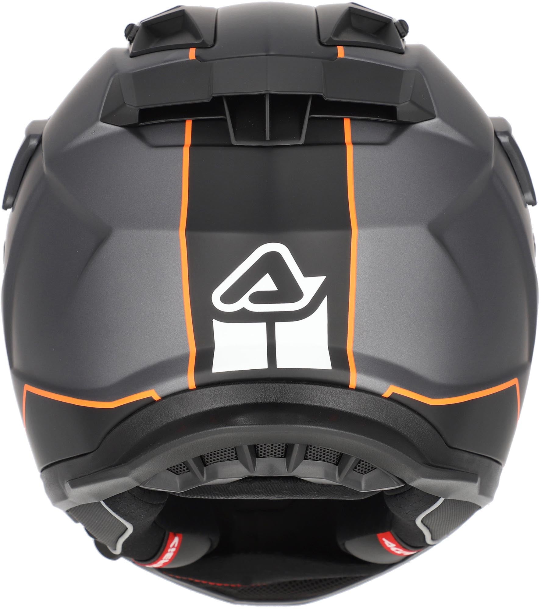 Acerbis Attack Logo Matt Endurohjelm grå matt/oransje XL (61/62) Figur 6