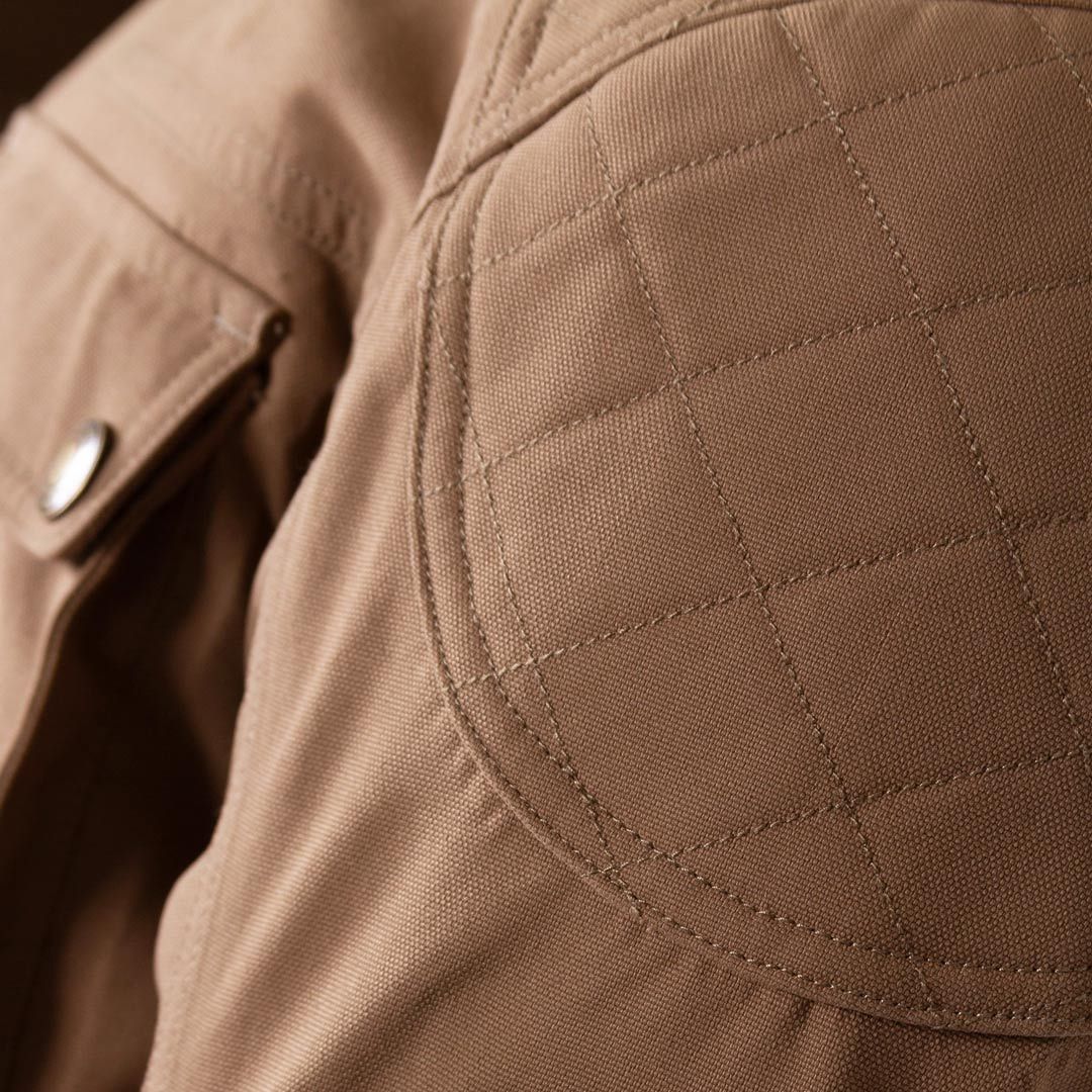 Merlin Burslem Eco Laminated Motorcycle Textile Jacket Sand XL Figure 3