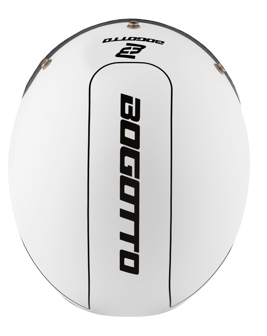 Side view of Bogotto FF980 EX-R Caferacer Cross Helmet