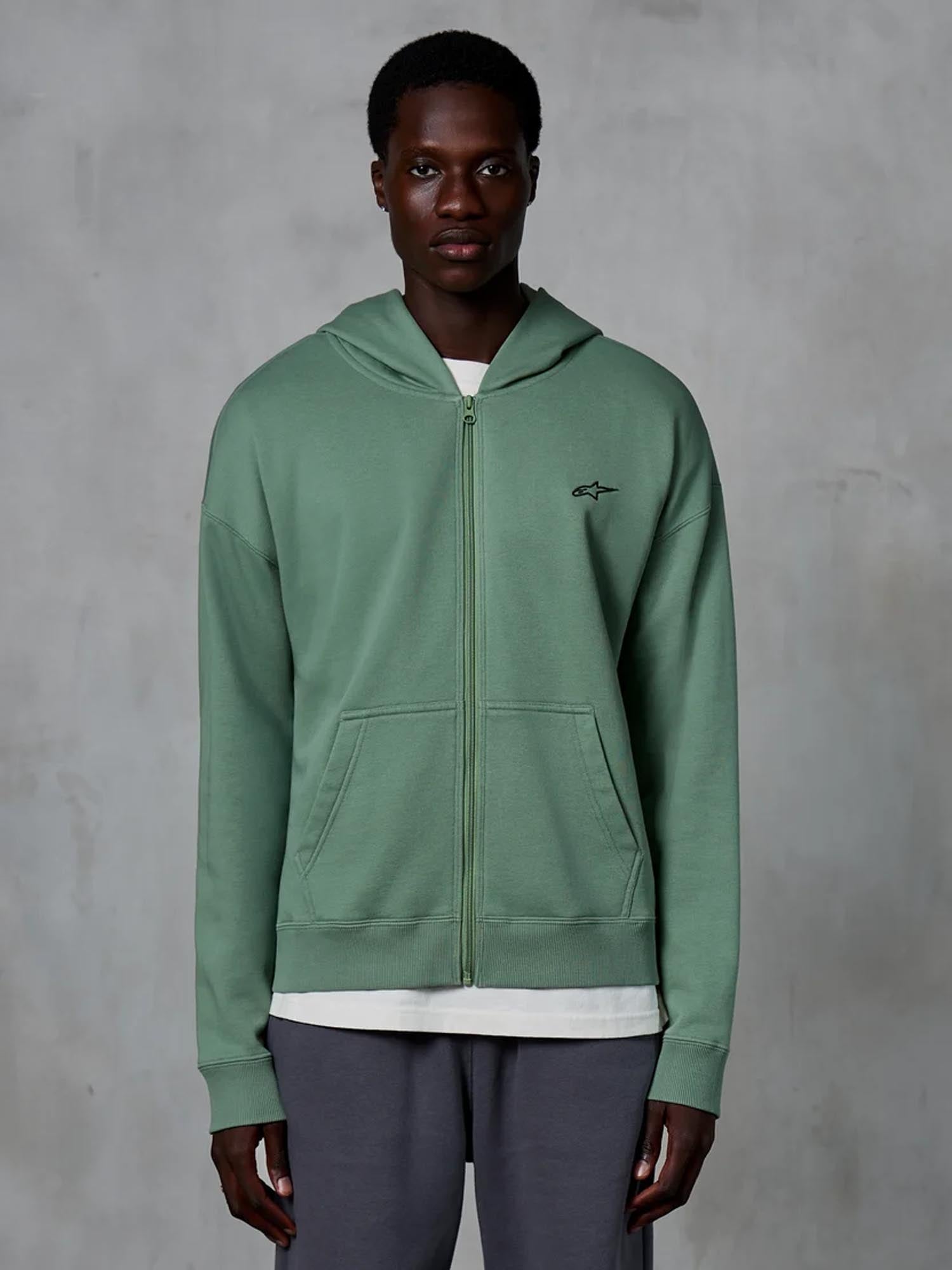Alpinestars Essentials Ageless Zip Hoodie oliv/grün S Abbildung 4