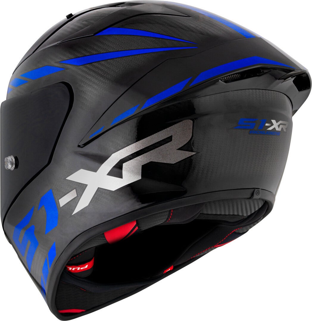 Suomy S1-XR GP Carbon Hypersonic E06 Přilba černá/modrá XL (61/62) Obrázek 4