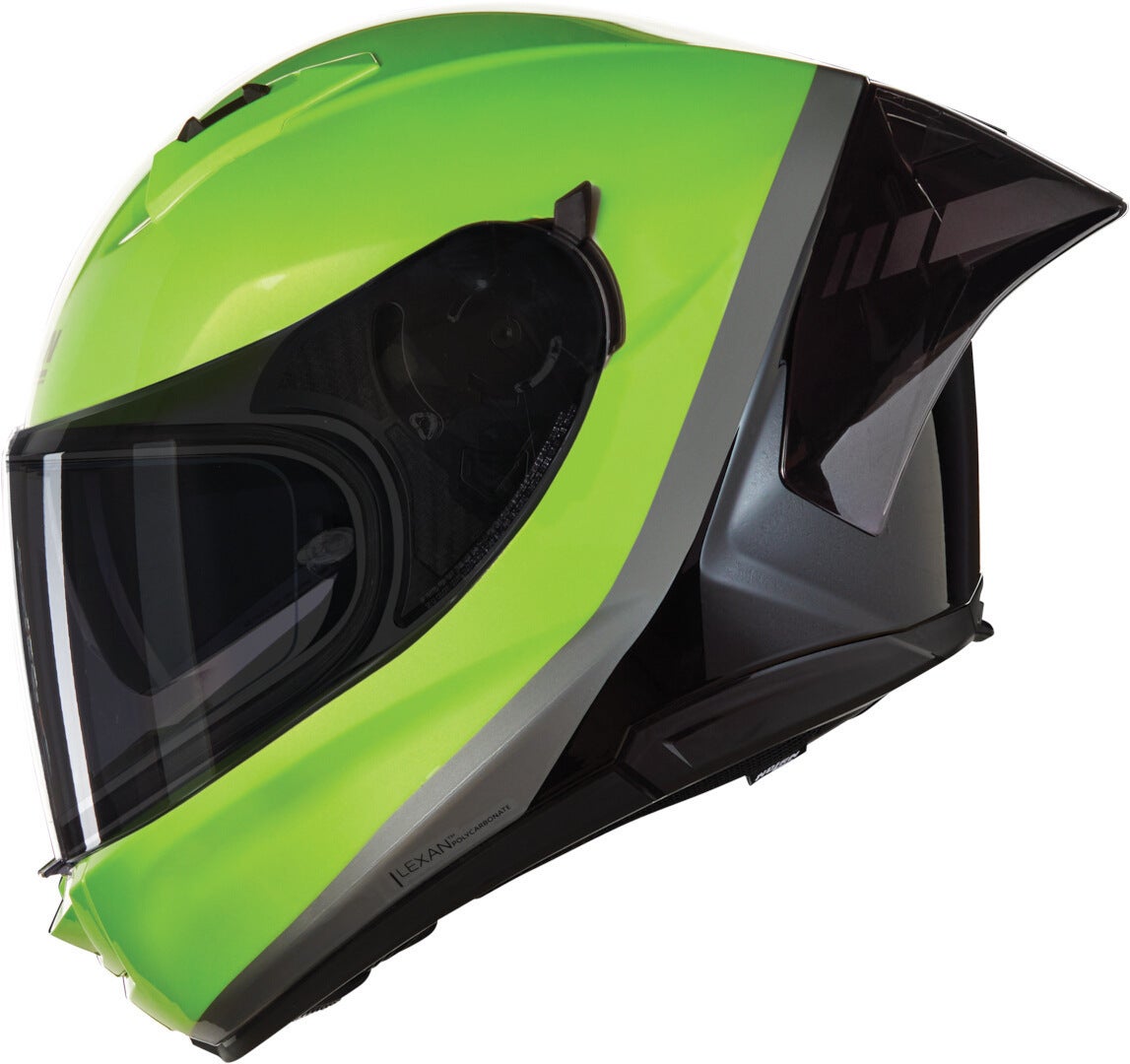 Nolan N60-6 Sport Verniciatura Speciale Hjelm neongrøn/sort/grå XS (55) Figur 2
