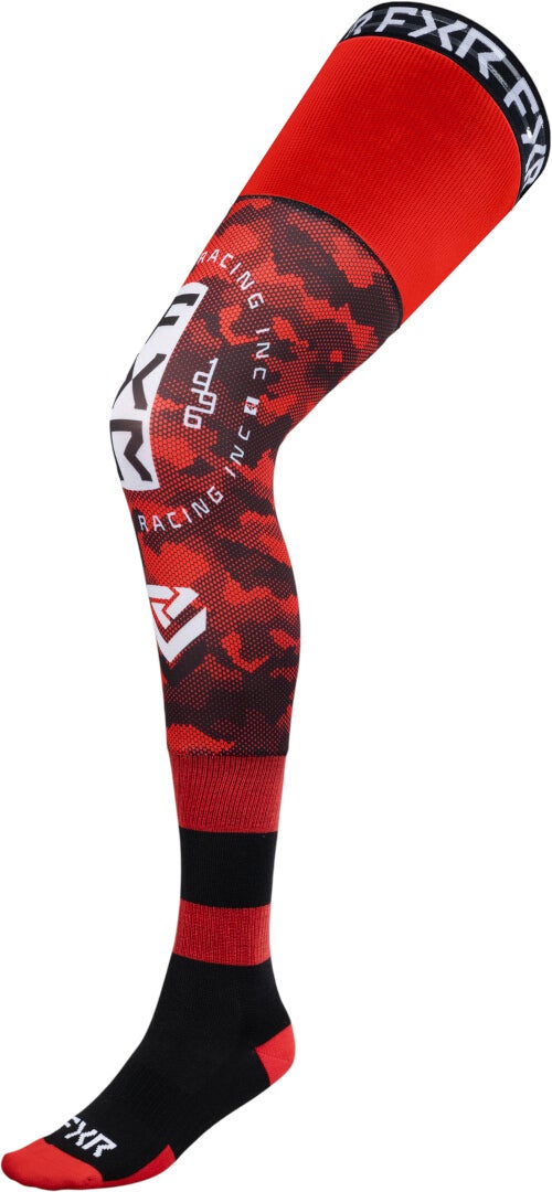 FXR Riding Motorcross Sokken rood/zwart/wit L/XL Figuur 1