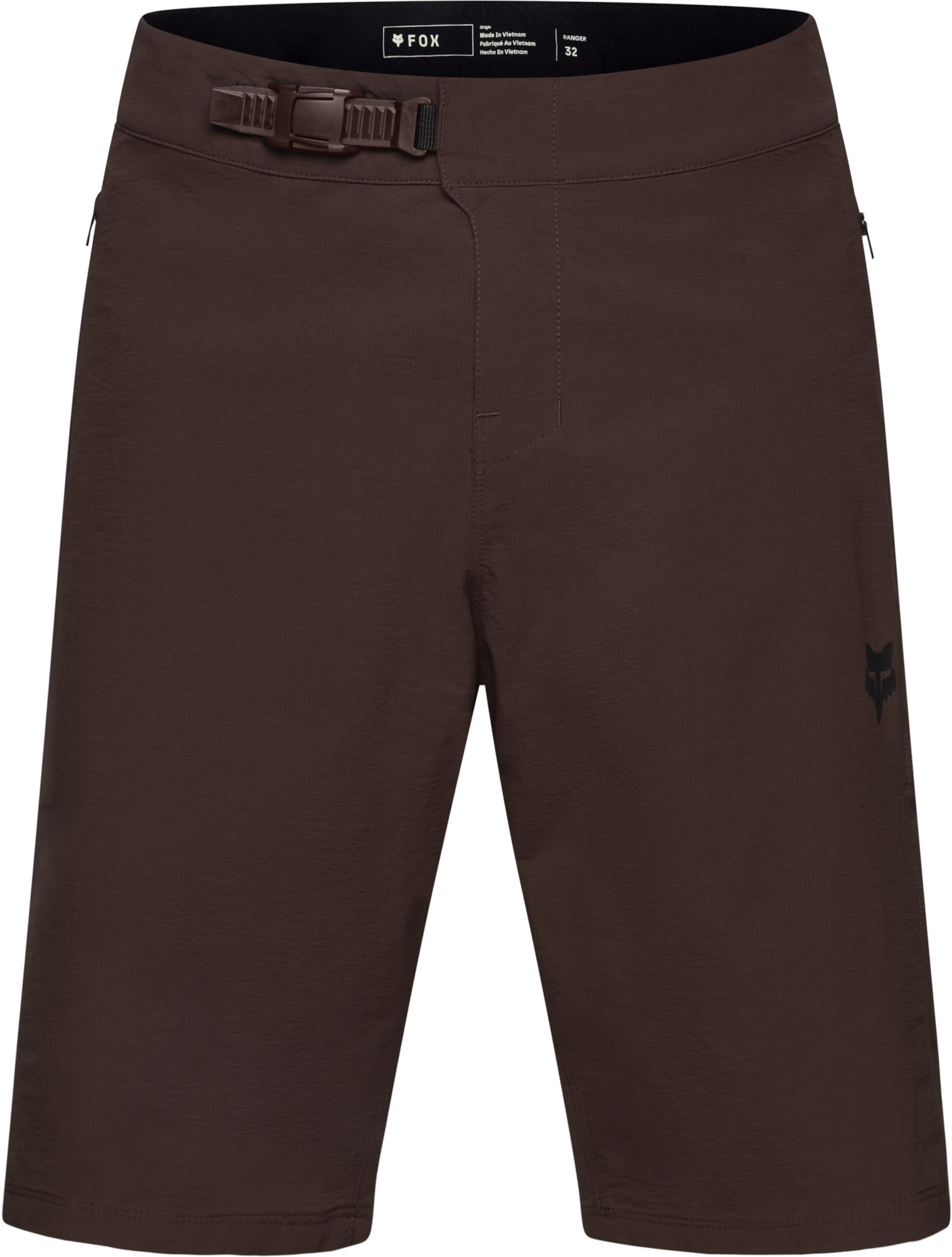 FOX Ranger Lined バイシクルショーツ 茶色 34 図1