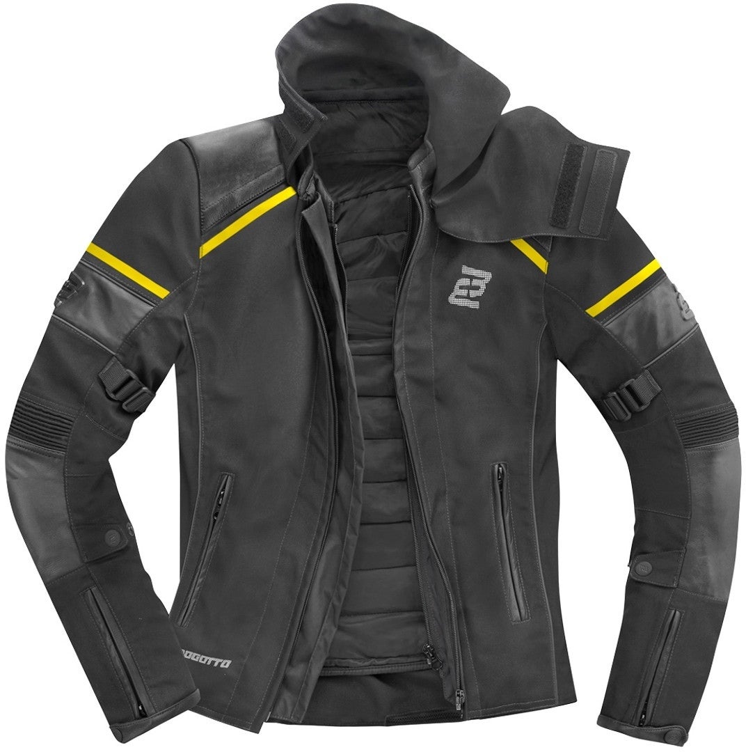 Bogotto Blizzard-X waterproof Motorcycle Textile Jacket black/yellow L Figure 2