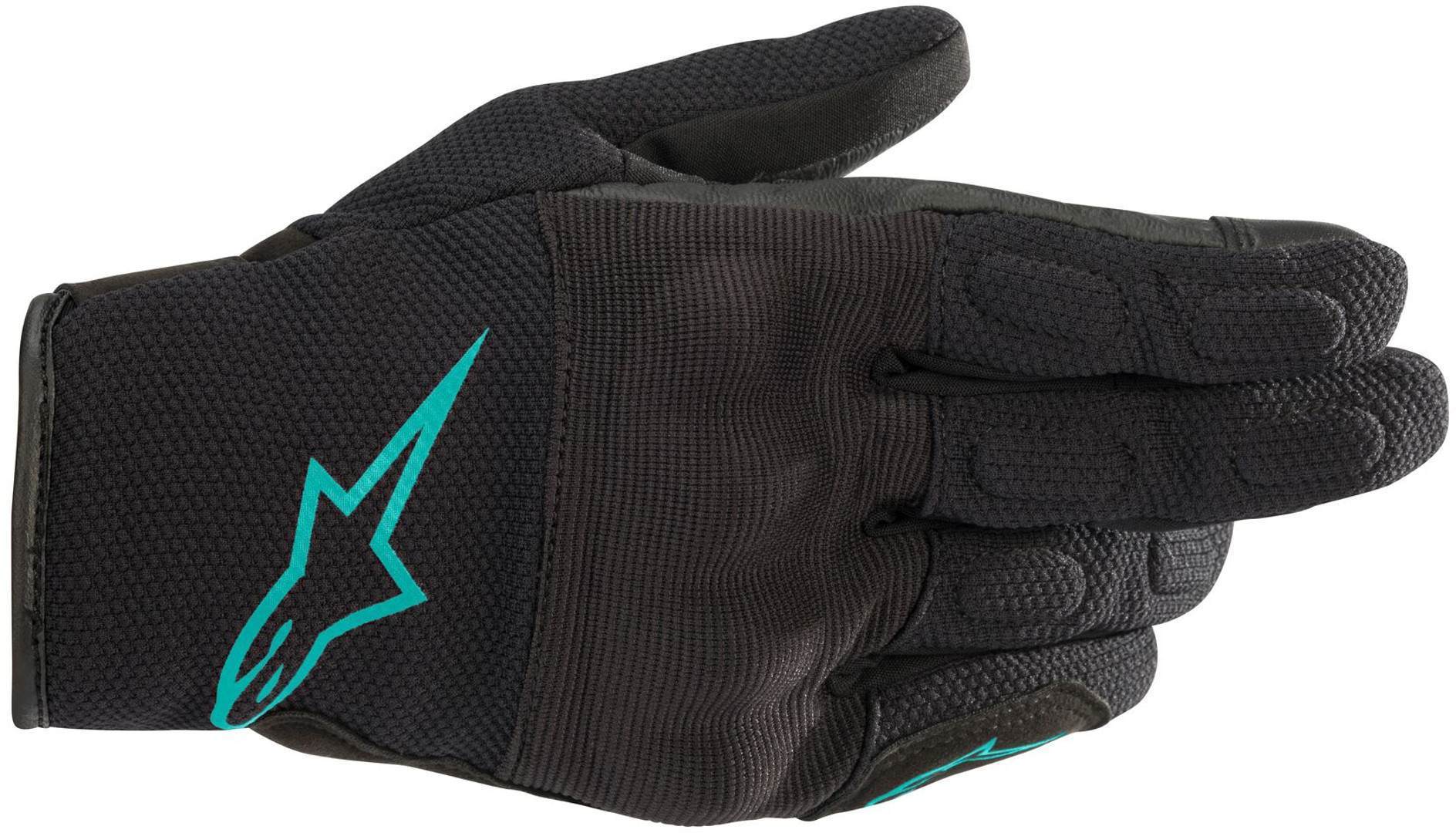 Alpinestars Stella S Max Drystar Damer vandtæt motorcykel handsker sort/blå M Figur 1