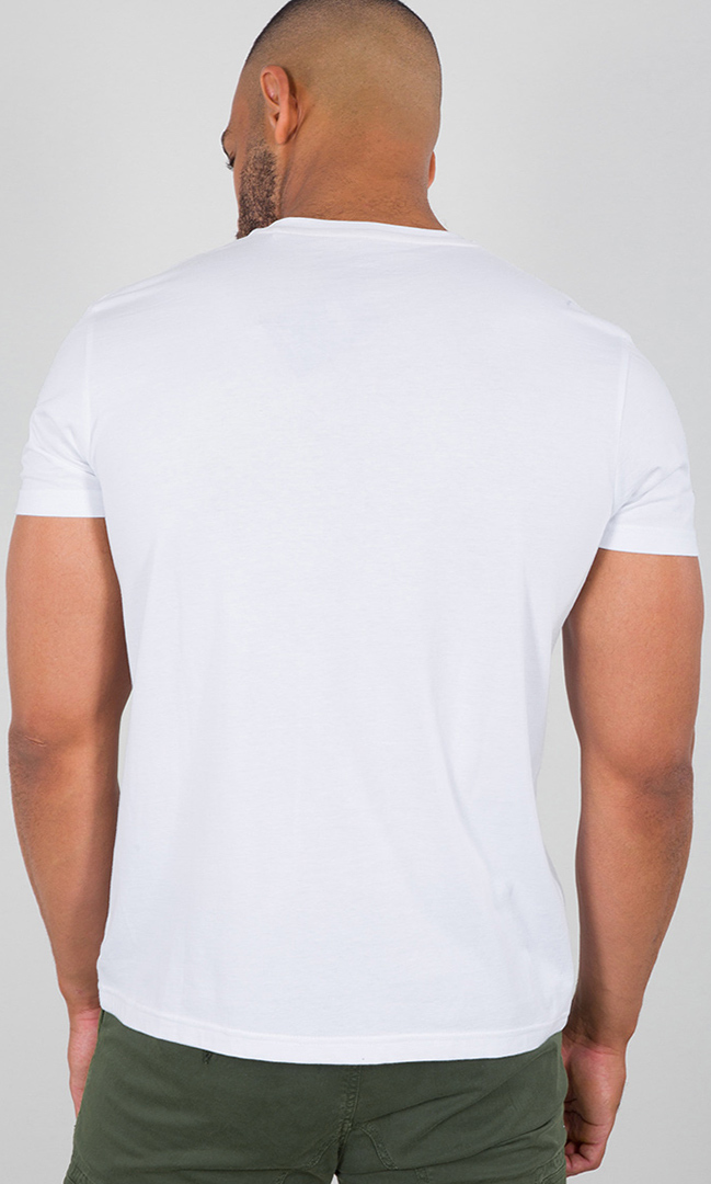 Alpha Industries Camo Block T-Shirt weiß M Abbildung 2