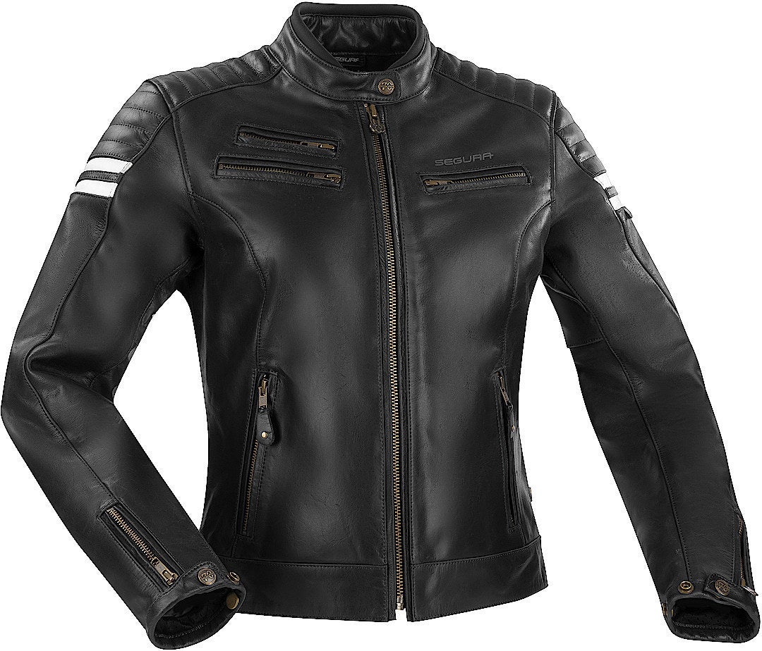 Segura Funky Ladies Motorcycle Leather Jacket black 48 Figure 1