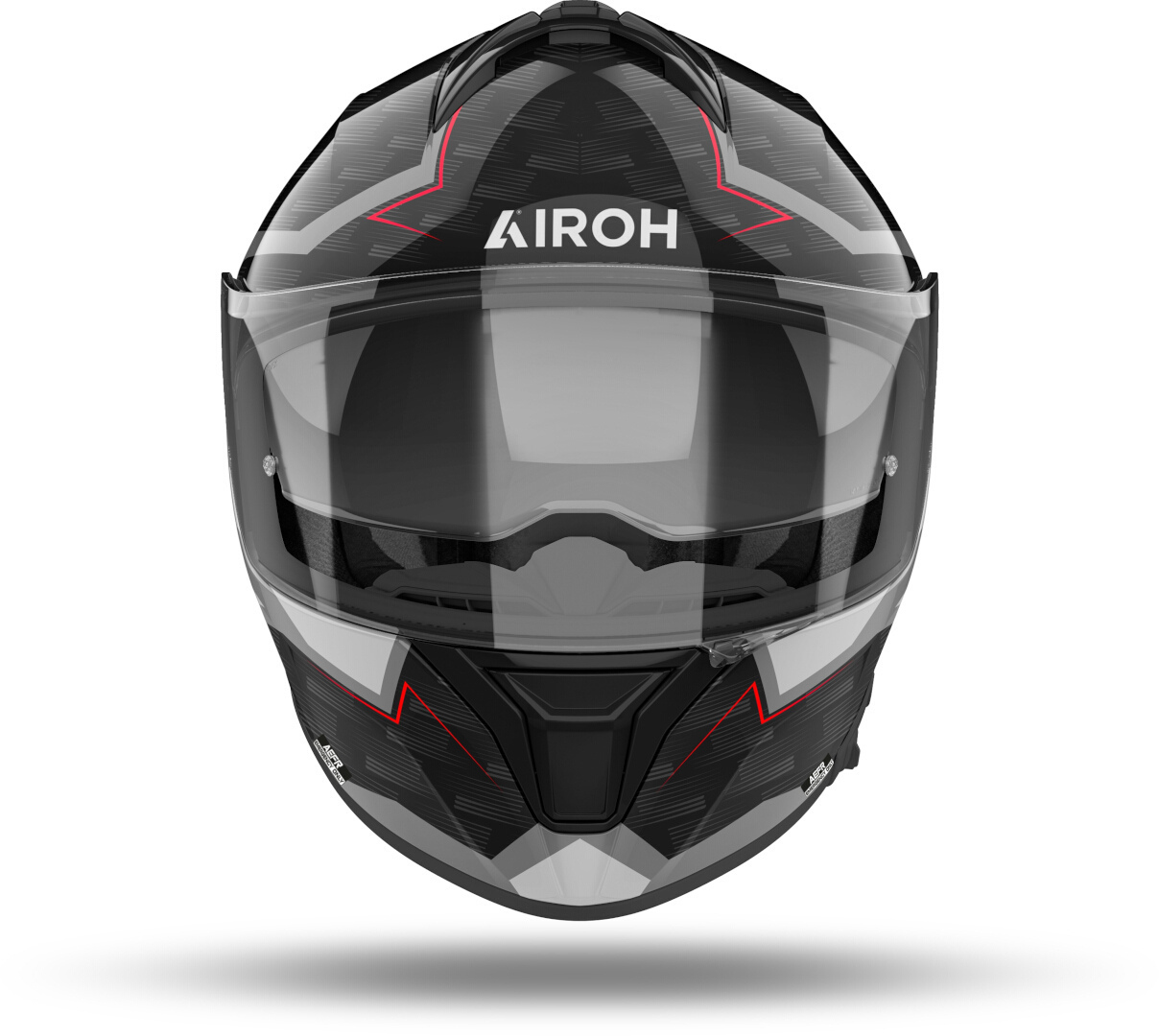 Airoh Spark 2 Zenith Helmet black/grey/red L (59/60) Figure 3