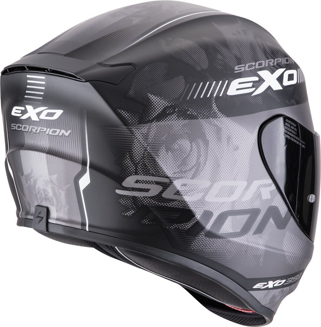 Scorpion EXO-391 Ava Casco nero opaco/argento L (59/60) Figura 2