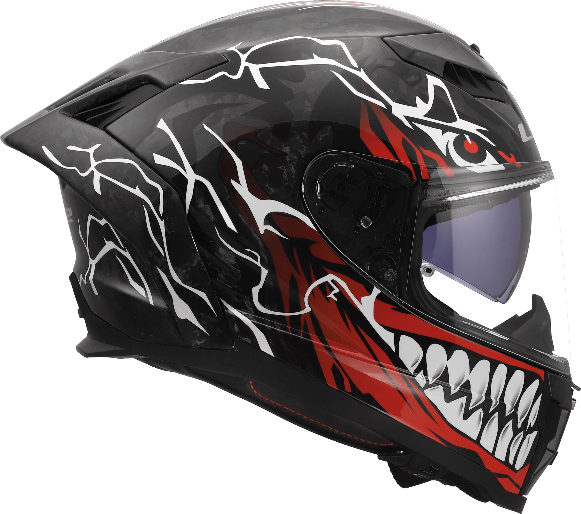 LS2 FF807 Dragon Forged Carbon Incubus Cască M (57/58) Figura 8