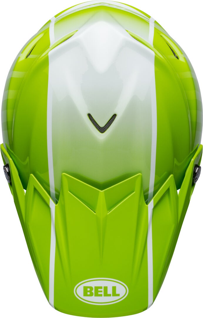 Bell Moto-9S Flex Sprint Casco Motocross Verde/Nero M Figura 9