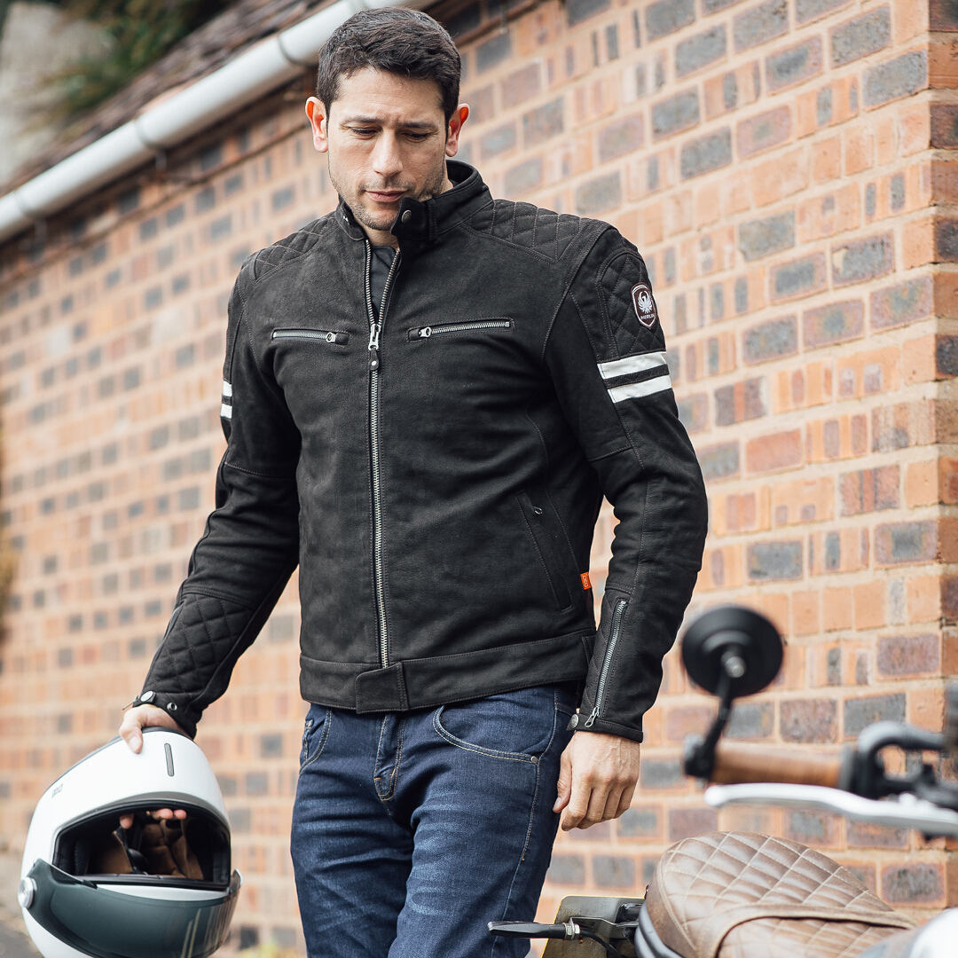 Merlin Hixon II D3O Motorcycle Leather Jacket brown L Figure 6