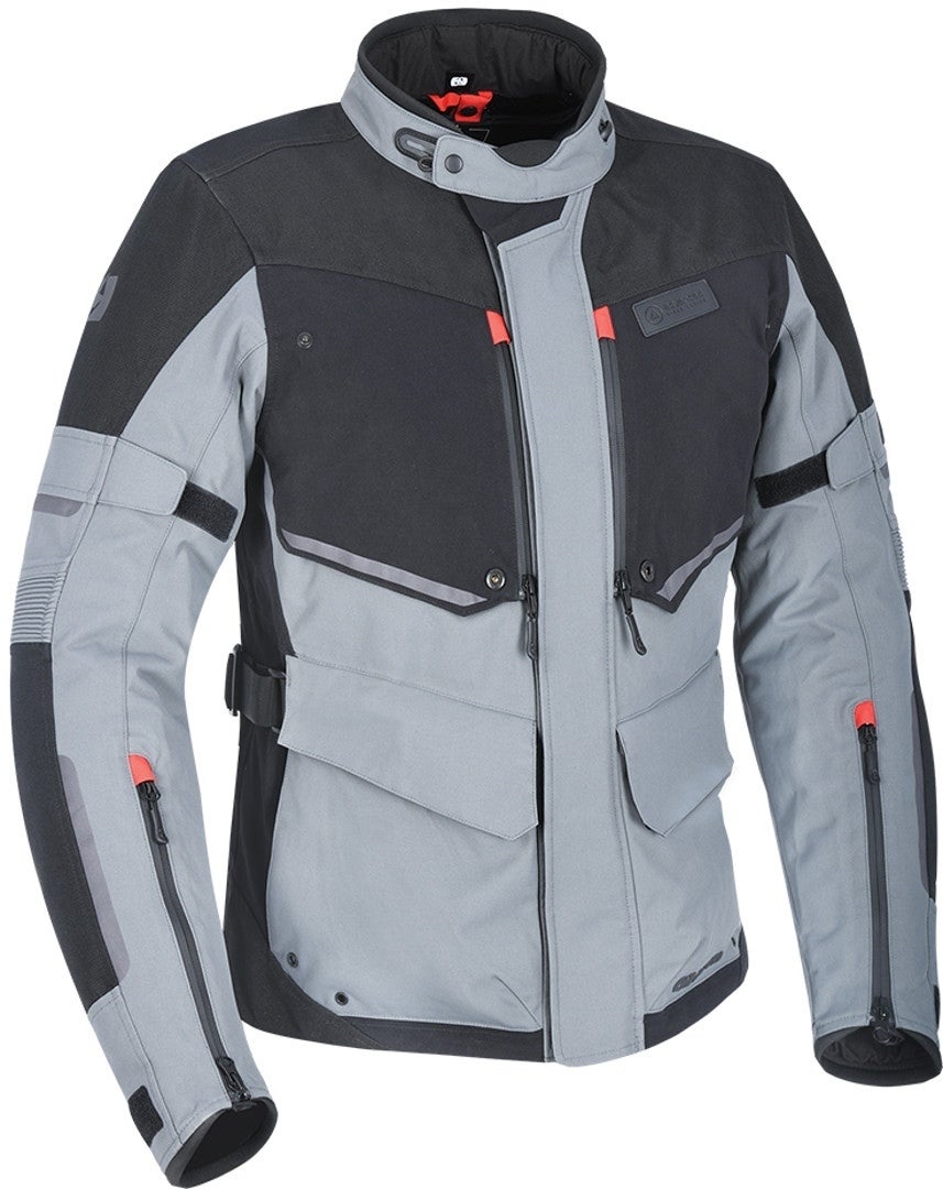 Oxford Mondial Motorrad Textiljacke grau 4XL Abbildung 1