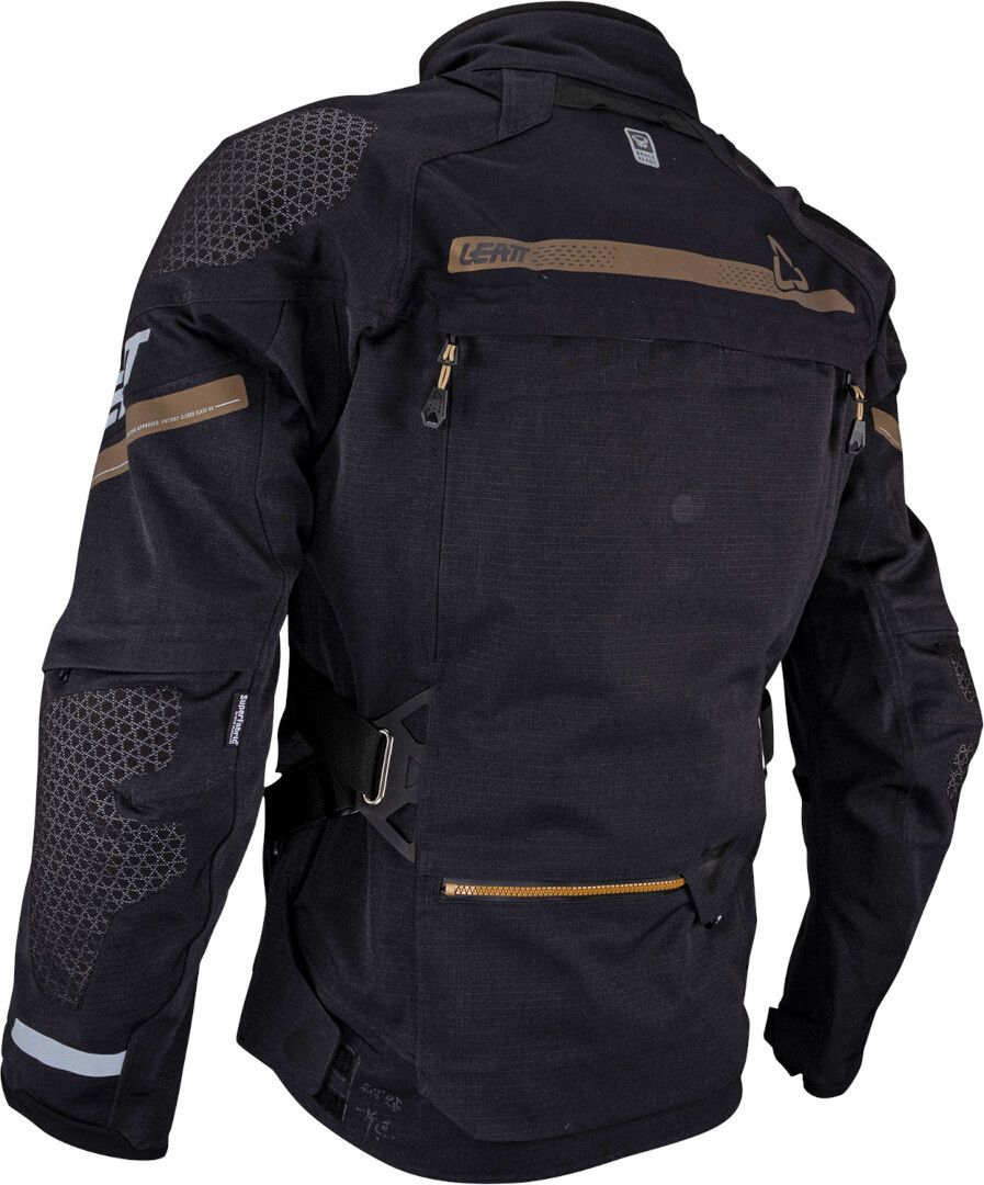 Leatt ADV DriTour 7.5 waterproof Motorcycle Textile Jacket black/grey L Figure 4