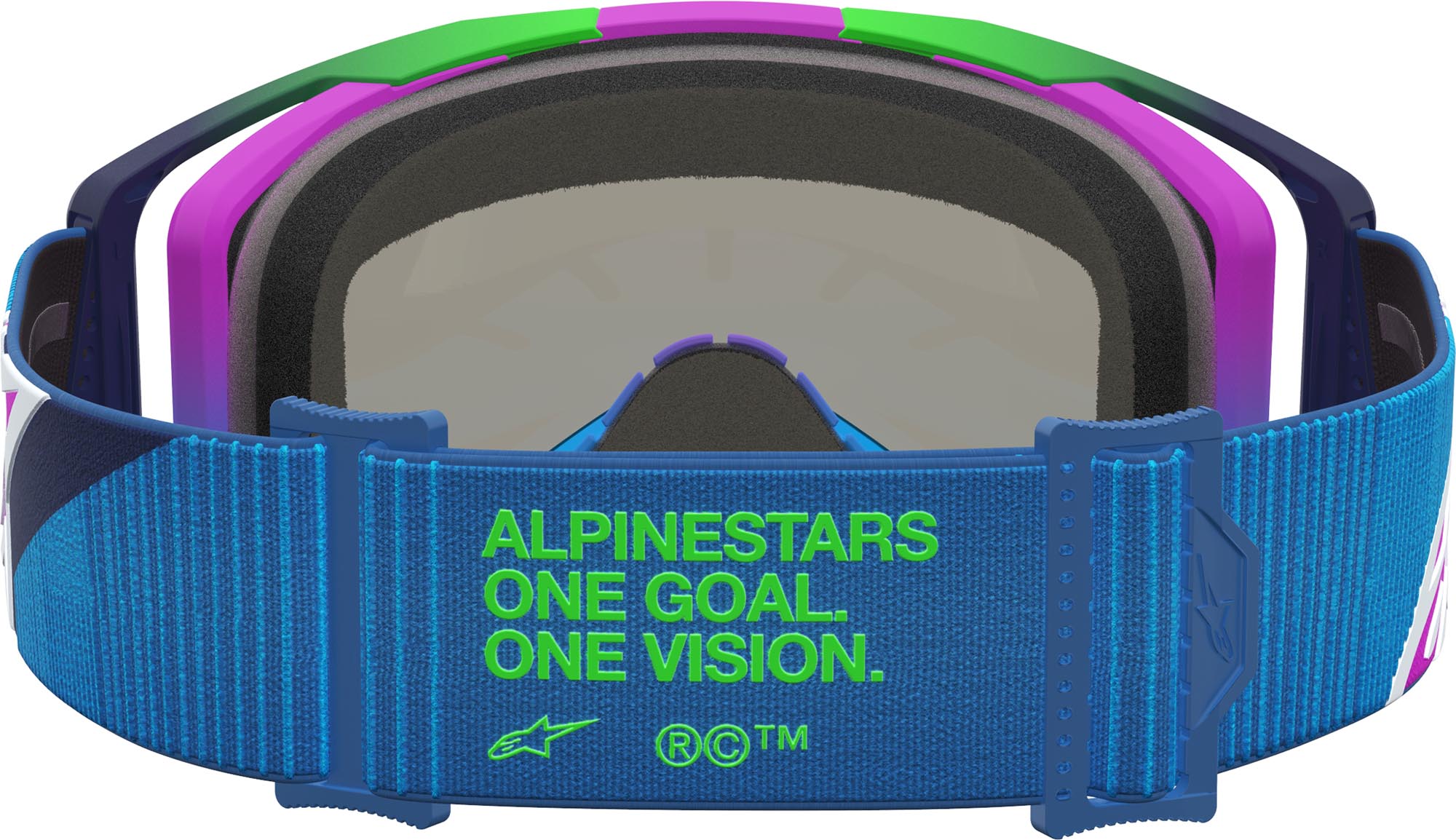 Alpinestars Vision 8 Maven Mirror Occhiali da motocross blu/viola Figura 2