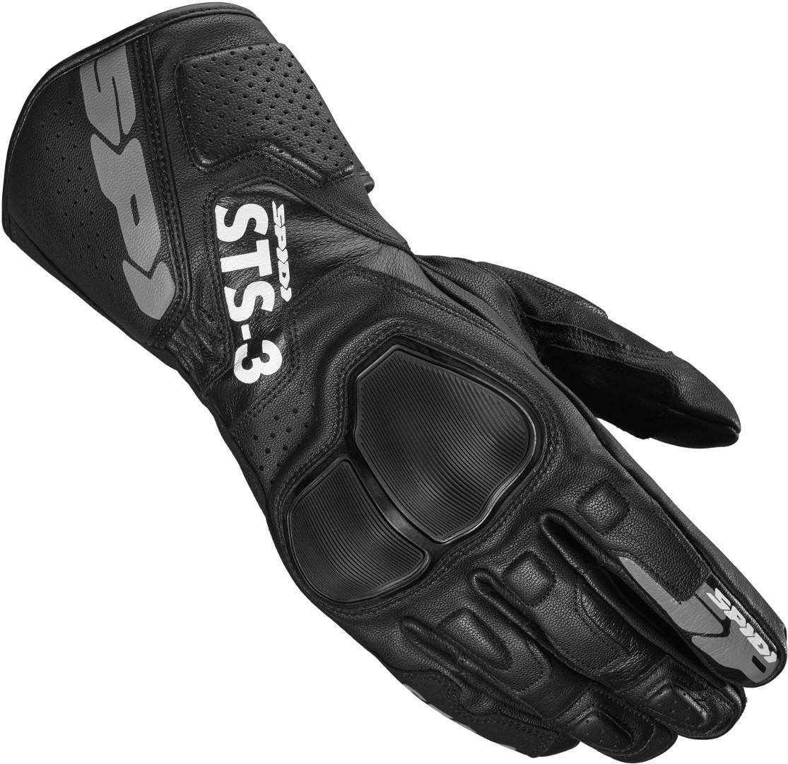 Spidi STS-3 Motorrad Handschuhe schwarz M Abbildung 1