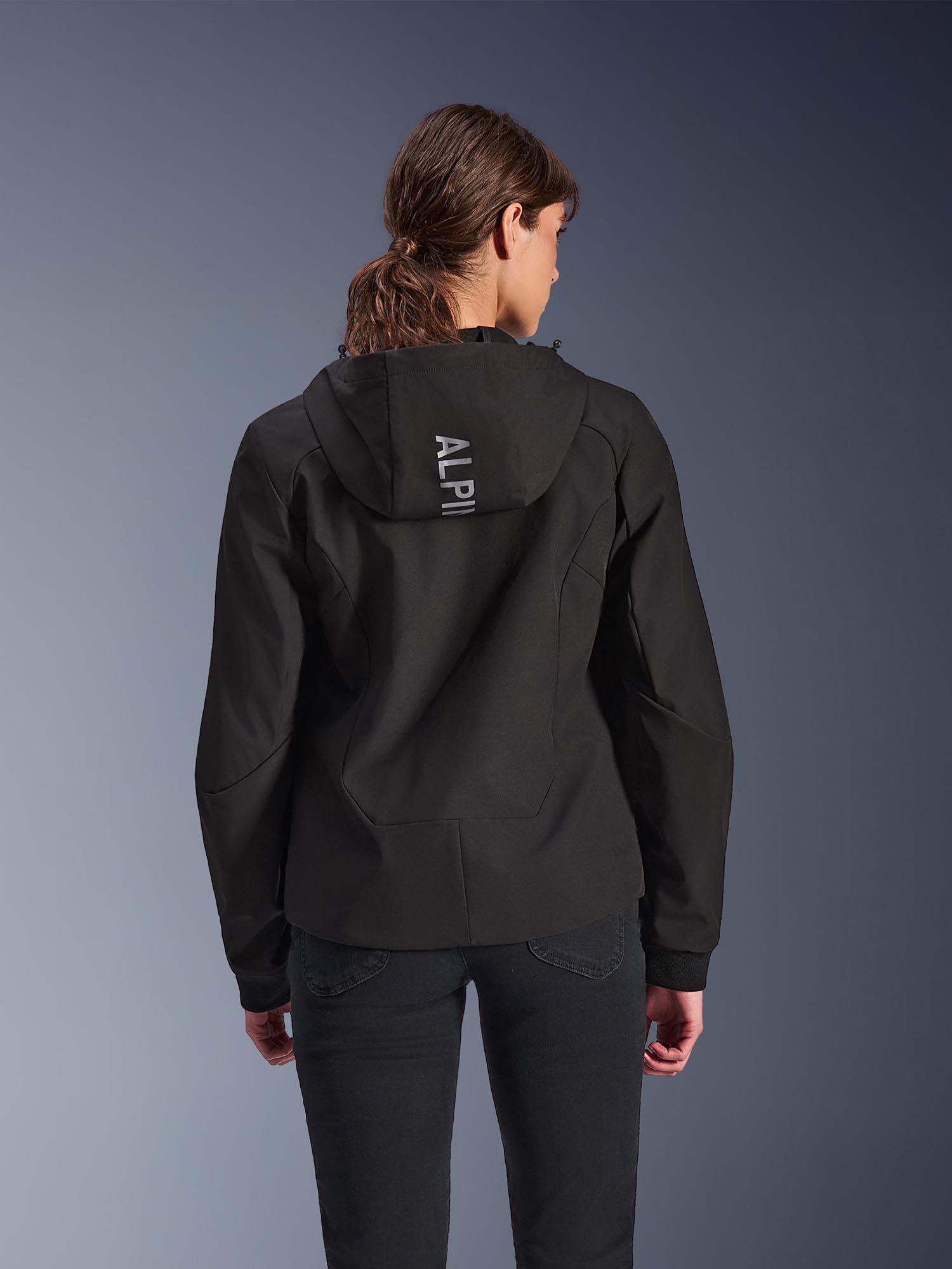 Alpinestars Stella Radium Tech Hanorac cu fermoar pentru motociclete pentru doamne negru M Figura 4