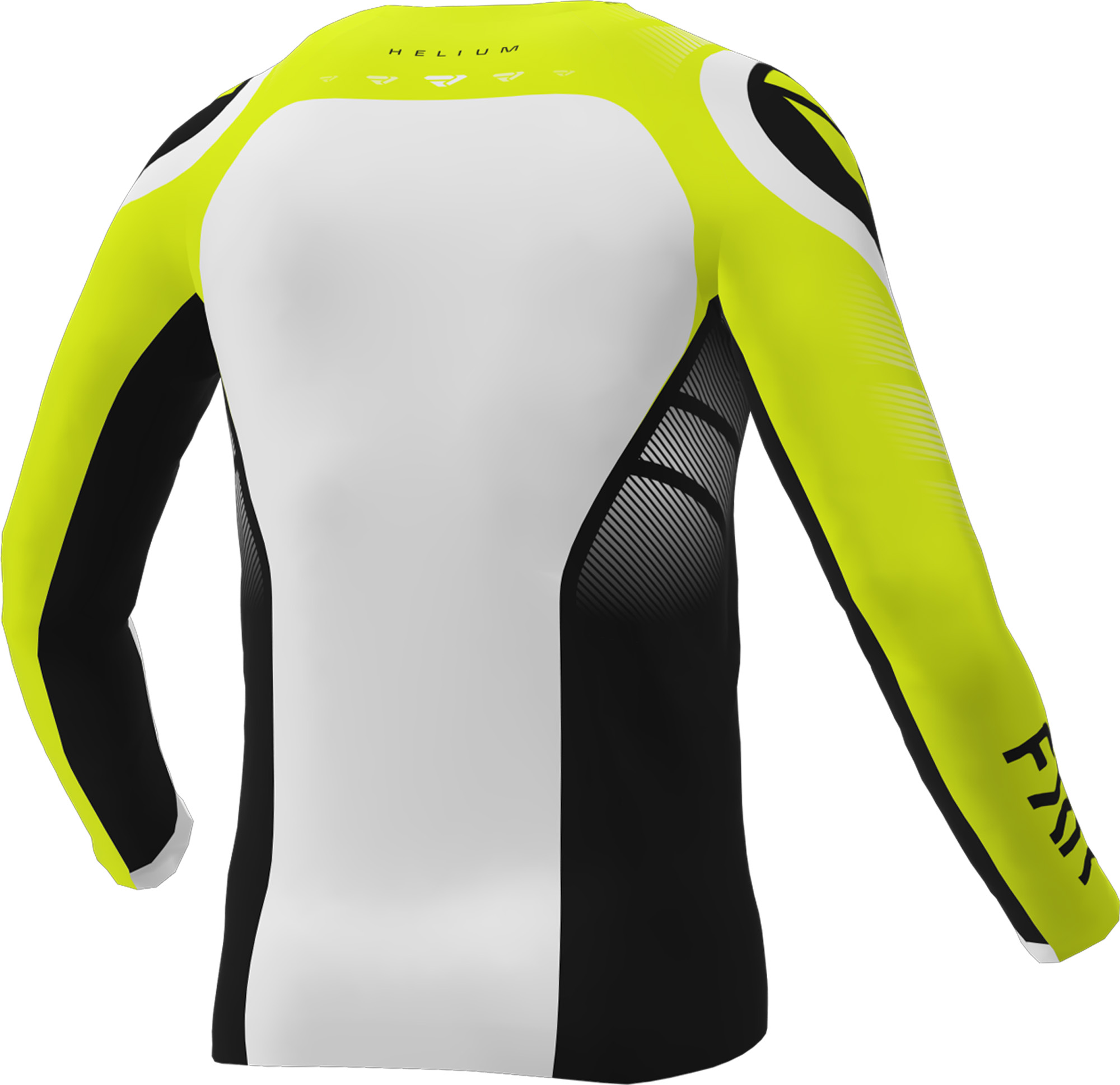 FXR Helium Infinity Motocross tröja gul/svart/vit XS Figur 2