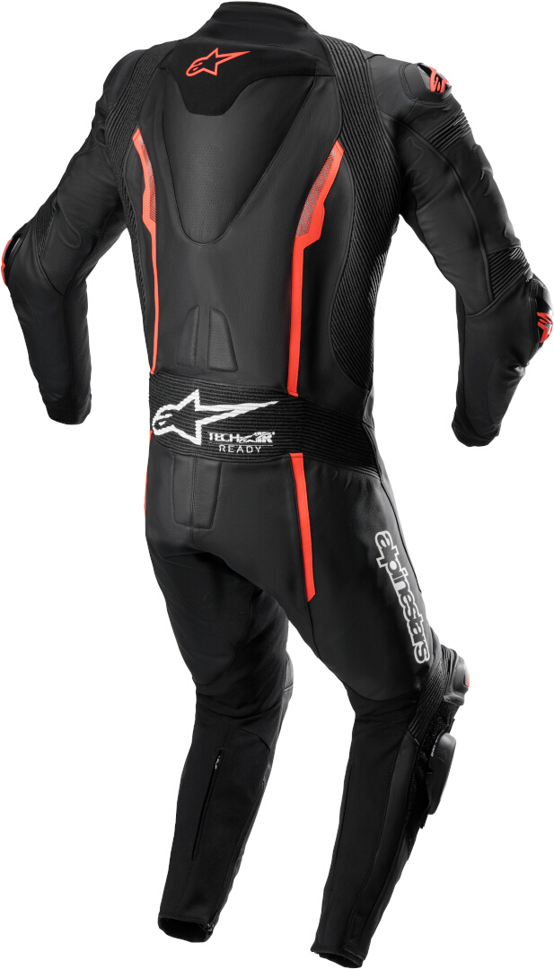 Alpinestars Missile V2 Costum de piele de motocicletă One Piece Negru/Roșu 50 Figura 2
