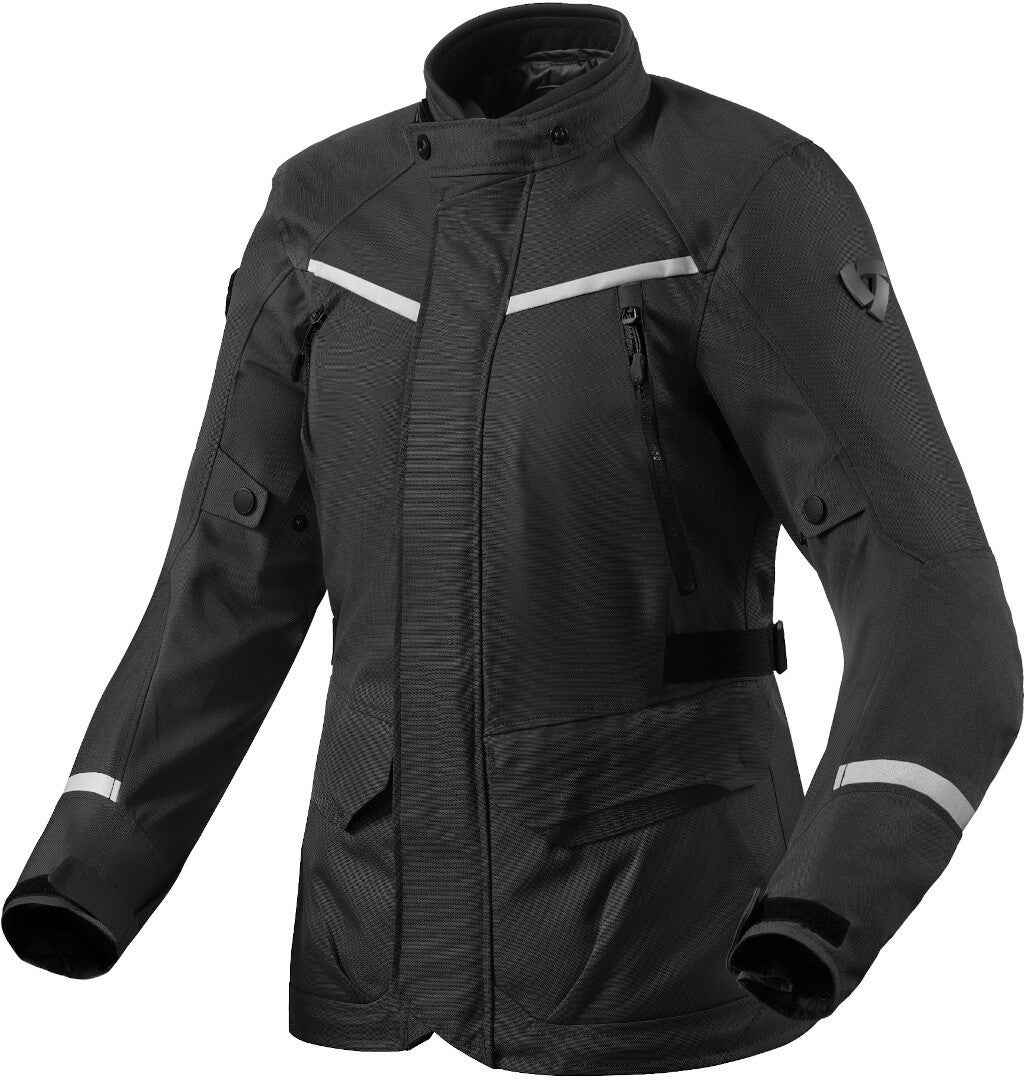Revit Voltiac 3 H2O Ladies Motorcycle Textile Jacket black/silver 40 Figure 1